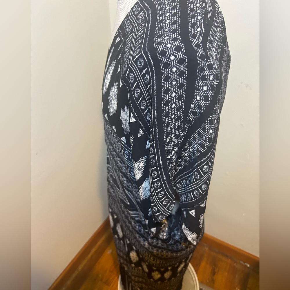 Forever 21 Multi Color Aztec Western Duster With … - image 4